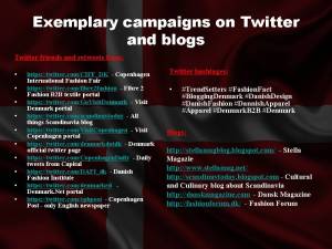 Exemplary campaigns