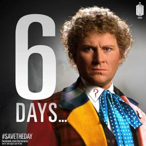 Colin  Baker as the Sixth Doctor 