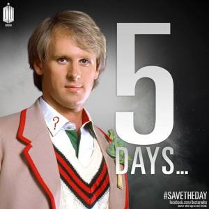 Peter Davison as The Fifth Doctor
