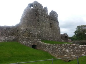 Another look at the castle from the stepping stones